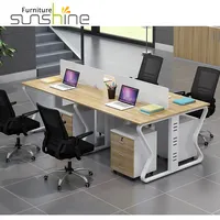 Офисная мебель высокого качества, Многофункциональная офисная Рабочая станция, стол со стальными ножками, рабочая станция