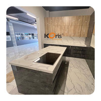 12mm pierre artificielle acrylique surface solide samsung Hi Macs Corians feuille de marbre pour comptoirs de cuisine dessus de vanité