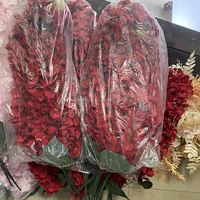 Dekorasi Pernikahan Garland Gantung Bunga Hydrangea Buatan