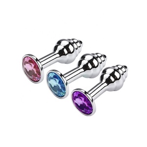 Bijoux de couleur pour débutants, <span class=keywords><strong>Plug</strong></span> <span class=keywords><strong>Anal</strong></span> en acier inoxydable <span class=keywords><strong>SM</strong></span>, masseur personnel pour femmes, hommes, Couples, amoureux - Product Image 1