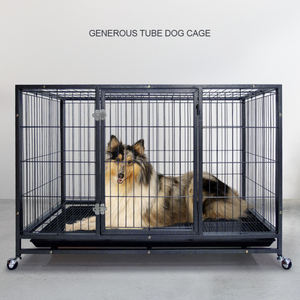 Kandang Anjing Tugas Berat Terbaik Kennel Logam Kuat dan Peti untuk Kandang Anjing Peliharaan Playpen Besar Rumah - Product Image 2