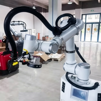 Cobot de Escritorio Programable de 6 Grados de Libertad JAKA Mini-2, Carga Útil de 2 kg, Alcance de 580 mm, Brazo Robótico de Aluminio de Alta Precisión de 180 W para Entrenamiento Universitario