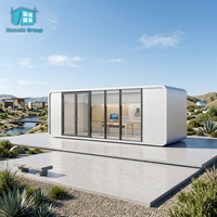Cabine modulaire extérieure de luxe sur mesure, design Apple, 20 pieds, 40 pieds, pour hôtel, logement et bureau