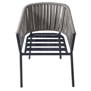 Sillón Moderno y Cómodo para Patio, Restaurante, Balcón, Jardín, <span class=keywords><strong>de</strong></span> Aluminio y Cuerda, Disponible para Comedor - Product Image 5