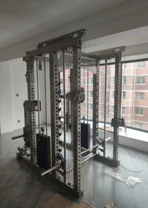 ステンレス製商用ジムオールインワン多機能ケーブルクロスフィットネストレーナー機械ウェイトスタック移動可能アームステーション - Product Image 6