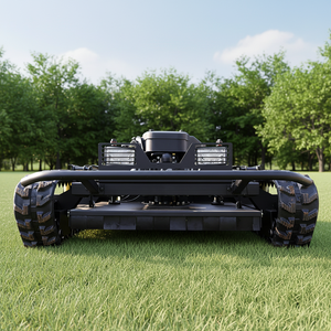 Tagliaerba Semovente Industriale a Benzina per Tutti gli Usi con Telecomando, Design Cingolato, Potenza 5000W - Product Image 5