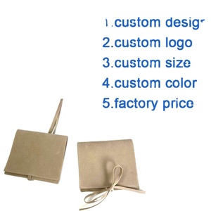 Bolsa de Embalaje para Collares Pequeños, de Lujo, Personalizada, Tipo Sobre, para Joyería - Product Image 4