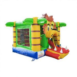 Castillo Inflable Infantil para Exteriores WINSUN, Diseño de León Pequeño, PVC Ignífugo, Sin Plomo, Color Personalizable, Fácil de Instalar - Product Image 1