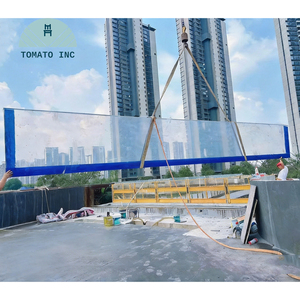 แผ่นอะคริลิกใสขนาดใหญ่ <span class=keywords><strong>TOMETO</strong></span> สำหรับสระว่ายน้ำหรูหรา อายุการใช้งาน 30 ปี แผ่นอะคริลิกป้องกันรังสียูวี พร้อมบริการสั่งทำตามความต้องการ - Product Image 4