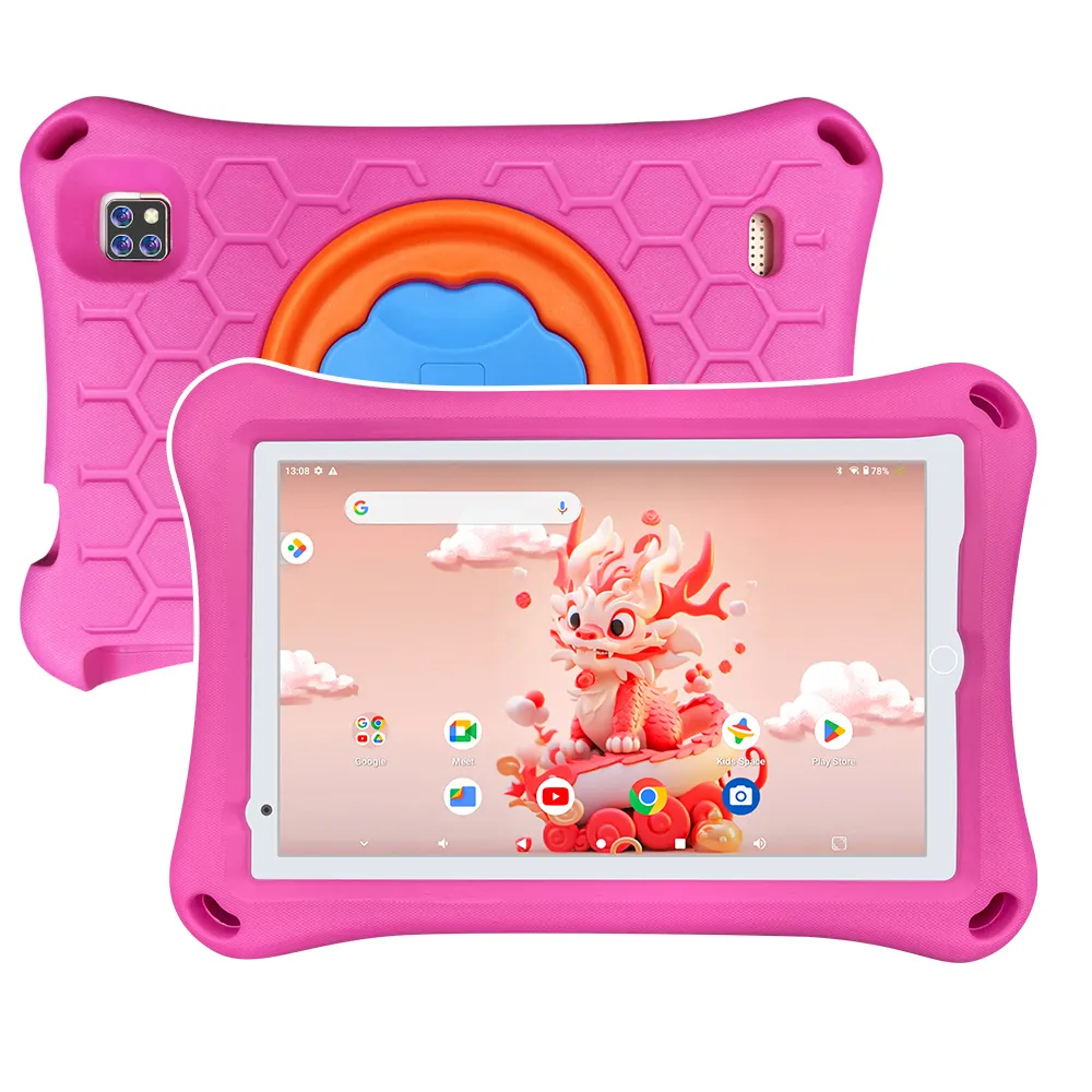 Tableta Android de 8 pulgadas para niños, 2GB, 32GB, PC, WiFi, juegos educativos, pantalla IPS, tableta con ranura para tarjeta SIM