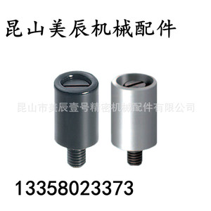 C-GRH6-18 20 23 ด้ามจับทรงกระบอกอลูมิเนียมอัลลอยด์พร้อมเกลียวภายนอก ลูกบิดเฟอร์นิเจอร์อุตสาหกรรม ทนทาน - Product Image 1