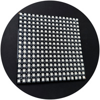 Módulo Direccionable RGB IP20 DC5V WS2812B, Panel de Matriz de Luz LED Flexible Programable de 8x8 16x16 7x31, Pantalla de Matriz LED