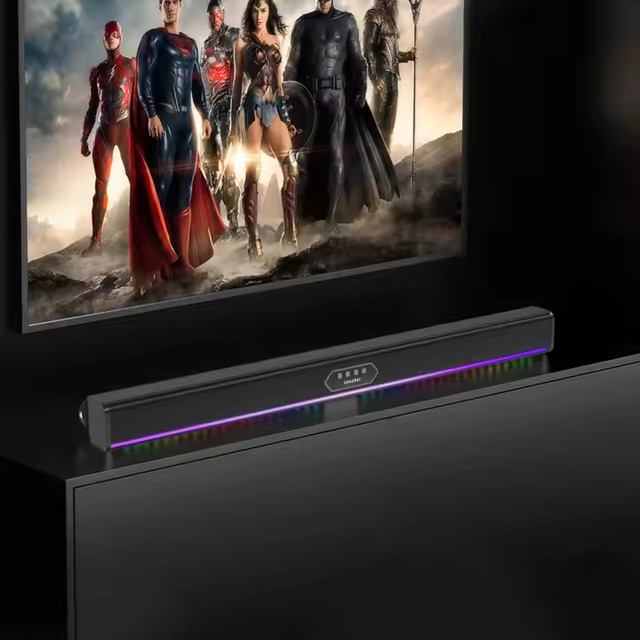 Slim Design Soundbar Bluetooth Sound Bar Speaker Radio TF Card Portable Soundbar