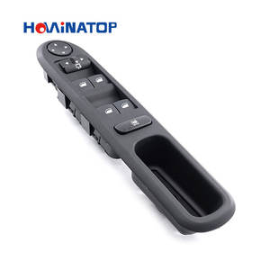 HOWINATOP-Elevador de vidrio delantero izquierdo para control de ventana eléctrica, interruptor principal 96468704XT 6554ER - Product Image 1