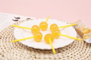 Fábrica OEM/ODM, Venta al por Mayor, Caramelos Esféricos Personalizados con Jugo de Frutas Lácticas y <span class=keywords><strong>Semillas</strong></span> de Chía, Sabor Pomelo - Product Image 2