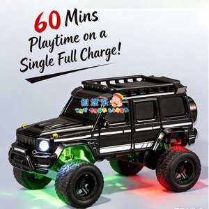 <span class=keywords><strong>Coche</strong></span> RC EPT Diecast 2.4G Mini con Doble Control Remoto, 60 Minutos de Autonomía, 3 Velocidades Ajustables, Camioneta de Juguete con Luces - Product Image 4