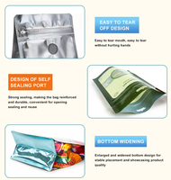 Sac en aluminium, sac en plastique métallisé