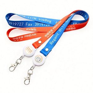 Vente flash - Lanyard porte-clés en polyester lavable de haute qualité, imprimé par sublimation et sérigraphie, avec logo personnalisé - Product Image 2