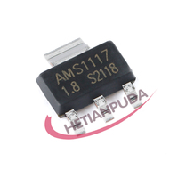 Circuit intégré original AMS1117-3.3V régulateur de tension et puce IC abaisseur AMS1117