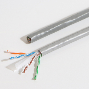 Câble réseau extérieur Cat6 Cordon de raccordement UTP <span class=keywords><strong>RJ45</strong></span> <span class=keywords><strong>100m</strong></span> PVC Cuivre Conception mince - Product Image 3