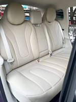 Accessoires intérieurs en fibre de carbone ABS LUXEED R7 modèle 2024 OEM pour la garniture de la boîte d'accoudoir automobile