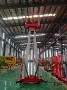 แพลตฟอร์มยกไฟฟ้าอลูมิเนียมอัลลอยด์ลดราคาพิเศษ ความสูงยก 4ม.-18ม. รับน้ำหนักได้ 300 กก. สำหรับงานหนัก - Product Image 5