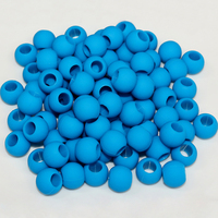 Benutzer definierte Verpackung Silikon perlen Weiche Gummi perlen für Haar verlängerung werkzeug Far bringe
