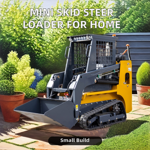 चीन हॉट सेलिंग रबर ट्रैक मिनी स्किड स्टीड लोडर <span class=keywords><strong>2</strong></span>.5टन हाइड्रोलिक लोडर संलग्न घर उद्यान उपयोग - Product Image 2