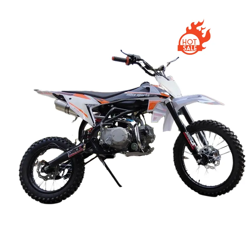 دراجة ترابية صينية بالجملة 125cc دراجة 4 Stroke دراجات نارية أوتوماتيكية للبالغين على الطرق الوعرة