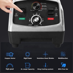 Licuadora Comercial para Smoothies, Mezcladora, Trituradora, <span class=keywords><strong>Batidora</strong></span>, Licuadora Binatone - Product Image 2