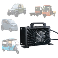 Chargeur de batterie LNLEE 96V 15A, chargeur rapide pour voiturette de golf électrique à faible vitesse, charge rapide pour utilisation en flotte