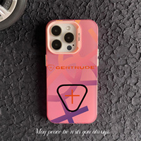 Coque Tendance et Accessoires de Téléphone Mobile pour iPhone Xr Xs 7 8 11 12 13 14 15 16 Pro Max, Modèle Gertrude