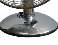 12 pouces 4 lames ventilateur de table électrique métal Vintage rétro à faible bruit Style sol Antique 3 vitesses petit ventilateur de bureau