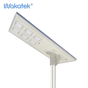 Wakatek chia năng lượng mặt trời dẫn ánh sáng đường phố 60W năng lượng mặt trời đèn ngoài trời Vườn đèn ánh sáng vật liệu nhôm ăn mòn phòng ngừa - Product Image 4