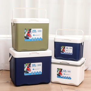 Nevera Portátil Aislada de Polipropileno, Cubo de Hielo Minimalista para Conservación y Enfriamiento de Alimentos, Uso en Automóviles, Campamentos, Picnics al Aire Libre - Product Image 3