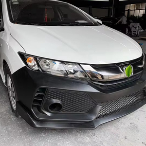 ชุดแต่งรอบคันสำหรับ Honda City ปี 2015-2020 อัพเกรดเป็นสไตล์ Type R กันชนหน้า กันชนหลัง กระจังหน้า และปลายท่อไอเสีย - Product Image 2
