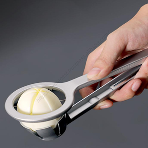 Cortador de huevos duros al por mayor Syh180, cortador de alambre de acero inoxidable con 6 estilos de corte, utensilios de cocina - Product Image 6