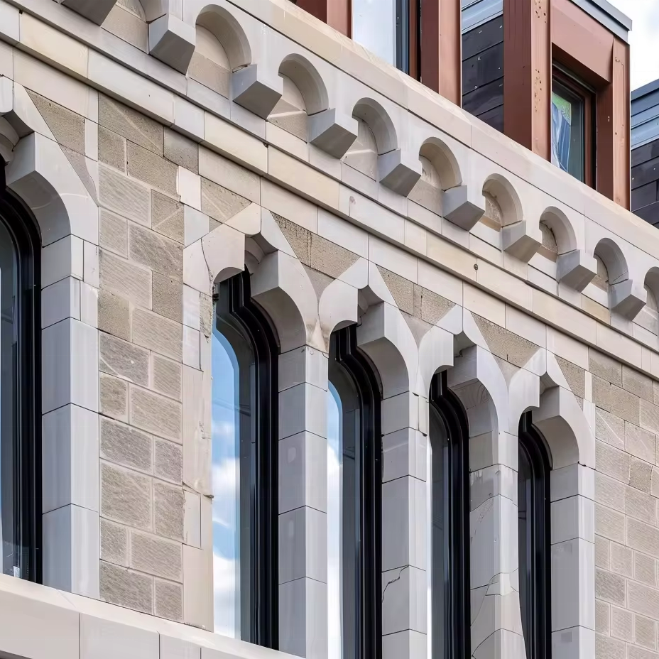 Rock Panel Cladding Islamic Pattern GFRC Islamic Screen Wall Cladding Panels for Building Facades