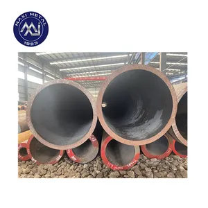 Pipa baja karbon mulus ASTM Q235 Q195 Q345 pipa baja tabung boiler karbon mulus