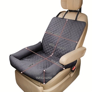 Abnehmbares und Waschbares Haustierbett für Autos und Rutschfest Geeignet für Hunde Aller Größen Konzipiert für den Einsatz im Vordersitz - Product Image 3