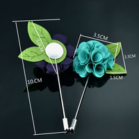 Épingles à revers florales tendance, broches de mariage personnalisées, aimants magnétiques pour hijab de créateur
