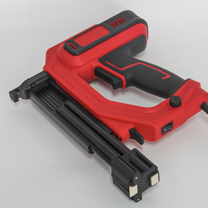 Portable Led Lighting Pneumatic Nail Gun 15-32mm Straight Nail Gun For Woodworking Household Use - Product Image 3