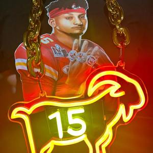 Collar LED de Neón Personalizado con el Logotipo de los San <span class=keywords><strong>Francisco</strong></span> 49ers, Letrero Colgante Impermeable IP67 para Fanáticos del Deporte, Uso en Automóviles y Empresas - Product Image 5