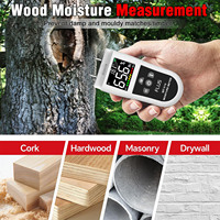 Humidimètre en bois matériau de construction testeur d'humidité testeur d'humidité du bois hygromètre détecteur d'humidité du bois