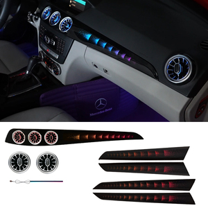 Kit complet d'éclairage d'ambiance intérieur LED 64 couleurs pour Mercedes-Benz Classe C (W204) 2010-2014, accessoires de décoration - Product Image 1