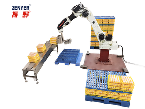 Zenyer พาเลทเทอร์แบบหุ่นยนต์วางซ้อนอัตโนมัติถาดพลาสติกและเยื่อกระดาษที่มีประสิทธิภาพมากขึ้นการแปรรูปไข่ - Product Image 3