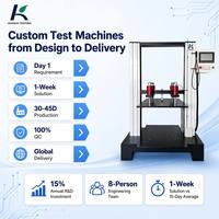 Machine d'essai de compression de cartons informatisée 2000 kg, testeur de résistance à l'écrasement de boîtes servo-assisté pour laboratoire d'emballage