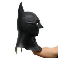 Masque intégral en latex noir pour cosplay, casque de costume à thème cinématographique, accessoire de tête pour fête d'Halloween, déguisement et jeux de rôle