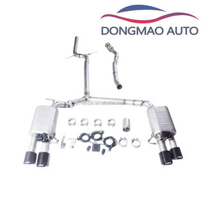 <span class=keywords><strong>DM</strong></span> Geeignet für das hintere Auspuffrohr des 2008~2016 Audi A4/A5 B8 1.8T 2.0T 304 Edelstahl-Auspuffsystem - Product Image 3