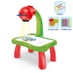 クリエイティブスマート描画タブレットボード、インテリジェントプロジェクターテーブルおもちゃ、子供用描画ボード、投影ペイントマシンおもちゃ - Product Image 1